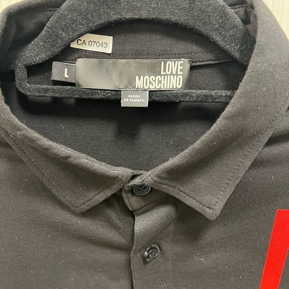 Love Moschino button down short sleeve shirt - Picture 2 of 3